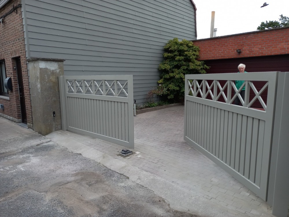 Installateur de portail Mouscron et Tournai